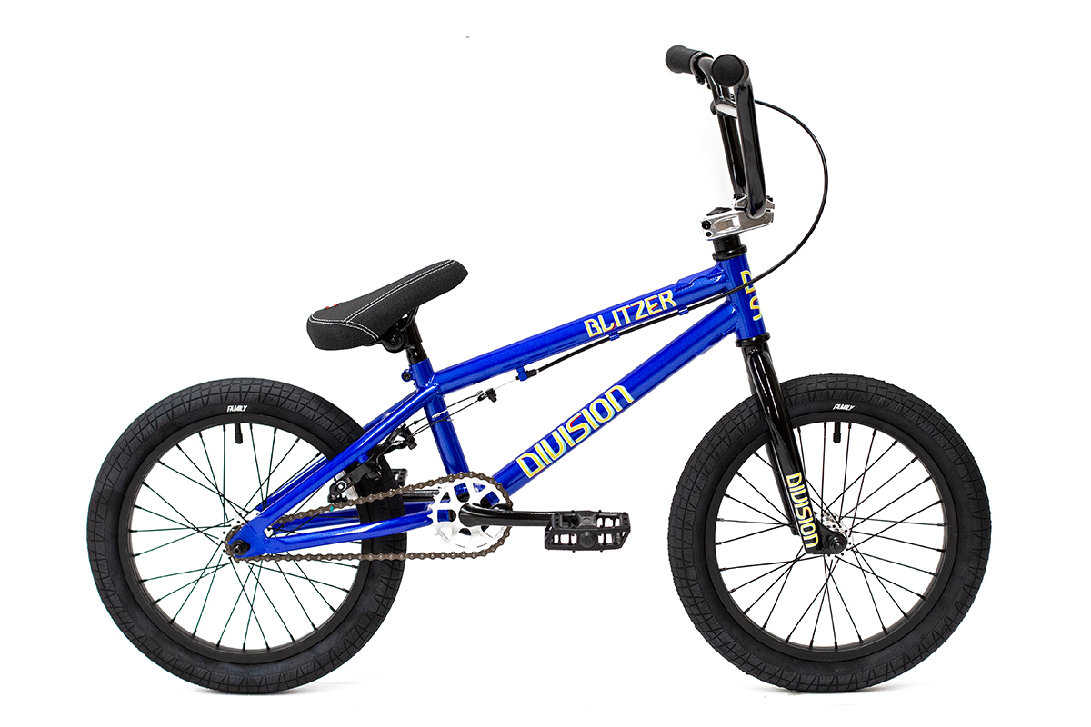 Division Blitzer 16" BMX Bike Blue